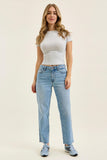 Harley Mid Rise Straight Leg Judy Blue Denim