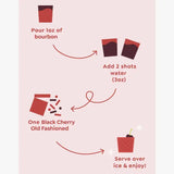 Black Cherry Old Fashioned Cocktail Mixer