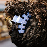 Teleties Classic Hair Clip | Medium | Blue Lagoon