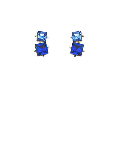 Royal Blue Gemstone Studs