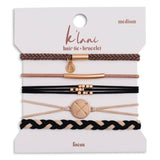 Focus Hair Tie Bracelets: Large