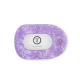 Teleties Flat Round Hair Clip | Medium | Lavender Mist