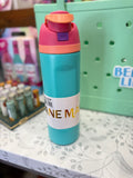 Marley Water Bottle in Aqua Sky