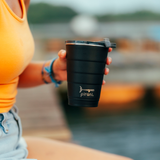 Insulated Stackable Tumbler 16 oz - Kraken Black