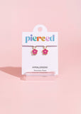 Hot Pink Flower Charms