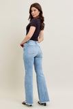 Date Night Distressed Flare Judy Blue Denim