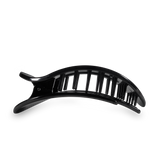 Teleties Round Flat Hair Clip | Large | Jet Black