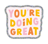 Non-Packaged Individual Glitter Stickers: That's A Nope