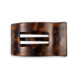 Flat Rectangle Hair Clip | Medium | Tortoise