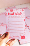 Bad Bitch Agenda Notepad