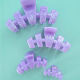 Teleties Classic Hair Clip | Medium | Lavender Mist