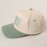 EXPENSIVE and DIFFICULT Embroidered Trucker Hat: SAGE / One Size