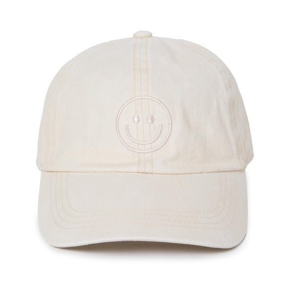 Smile Hat in Ivory