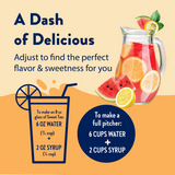 Sugar Free Watermelon Lemonade Syrup Concentrate