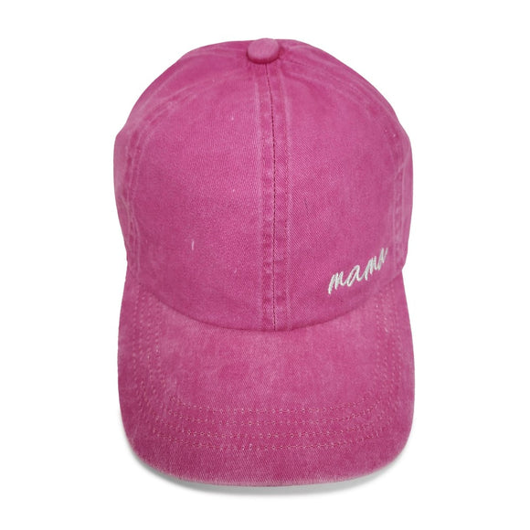 Script Mama Hat in Pink