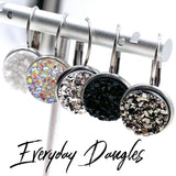 Everyday Round Dangles - Silver