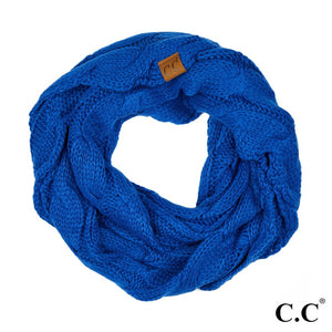 Royal CC Infinity Cable Scarf