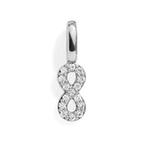 Infinity Charm: Silver