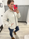 Cozy Quilted Jacket in Grey