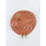 Shine All Day Minimal Earrings: GOLD / ONE(6)