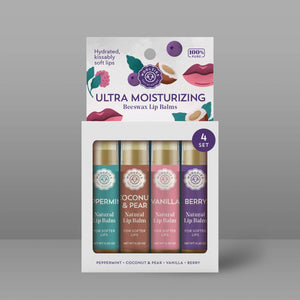 Ultra Moisturizing Lip Balm Set Of 4