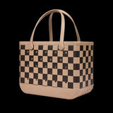Bogg Bag in Cocoa Checkered