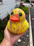 Jumbo Marble Duck Squishy