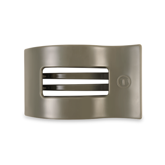 Teleties Flat Rectangle Hair Clip | Medium | Sage It Ain't So