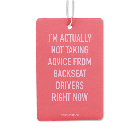 Bask seat Driver Air Freshener