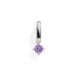 Birthstone Charm: Peridot / Silver