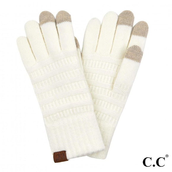 Ivory CC Touchscreen Gloves