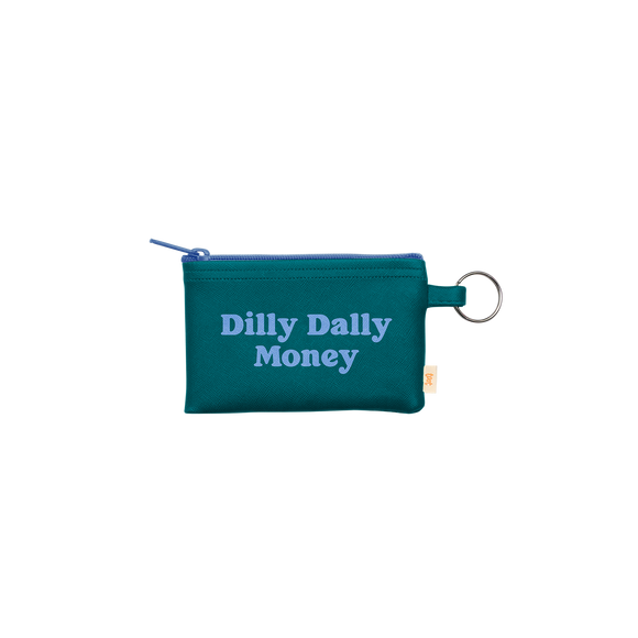 Dilly Dally Money Colorblock Penny Key Ring