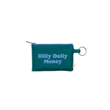 Dilly Dally Money Colorblock Penny Key Ring