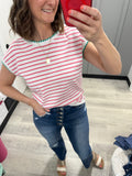 Summer Breeze Striped Top