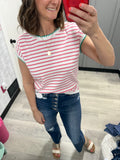 Summer Breeze Striped Top