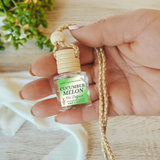 Hanging Car Diffusers | Cucumber Melon | Made in USA: Round Bottle