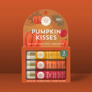 Pumpkin Kisses Lip Balm Set Of 3