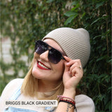 Briggs - Women's Polarized Small/ Medium Aviator: Purple