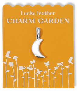 Charm Garden - Silver - Moon Charm