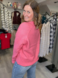 Ultra Soft Sweater in Taffy Pink