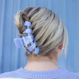 Teleties Classic Hair Clip | Large | Blue Lagoon