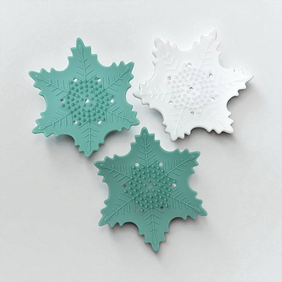 Snowflake Shower Steamer Tray - Soap Tray