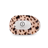 Teleties Round Flat Hair Clip | Medium | Blonde Tortoise