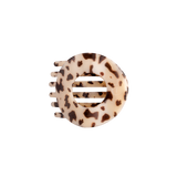 Blonde Tortoise | Medium | Flat Circle Hair Clip