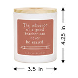Influence Teacher Teacher Gift Soy-Based Candle