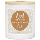 Aunt Like Mom Aunt Gift Soy-Based Candle