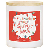 Favorite Color Lights Candle