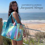 Case-Mate Emerald Blue Soap Bubble Jelly Tote Bag