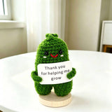 Pickle Handmade Crochet Figurine