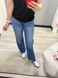 Katie Wide Leg Risen Denim